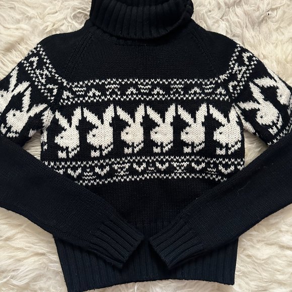 Vintage Playboy Turtleneck Sweater - Picture 1 of 10